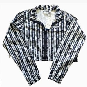 New! Adidas crop zip up size xs